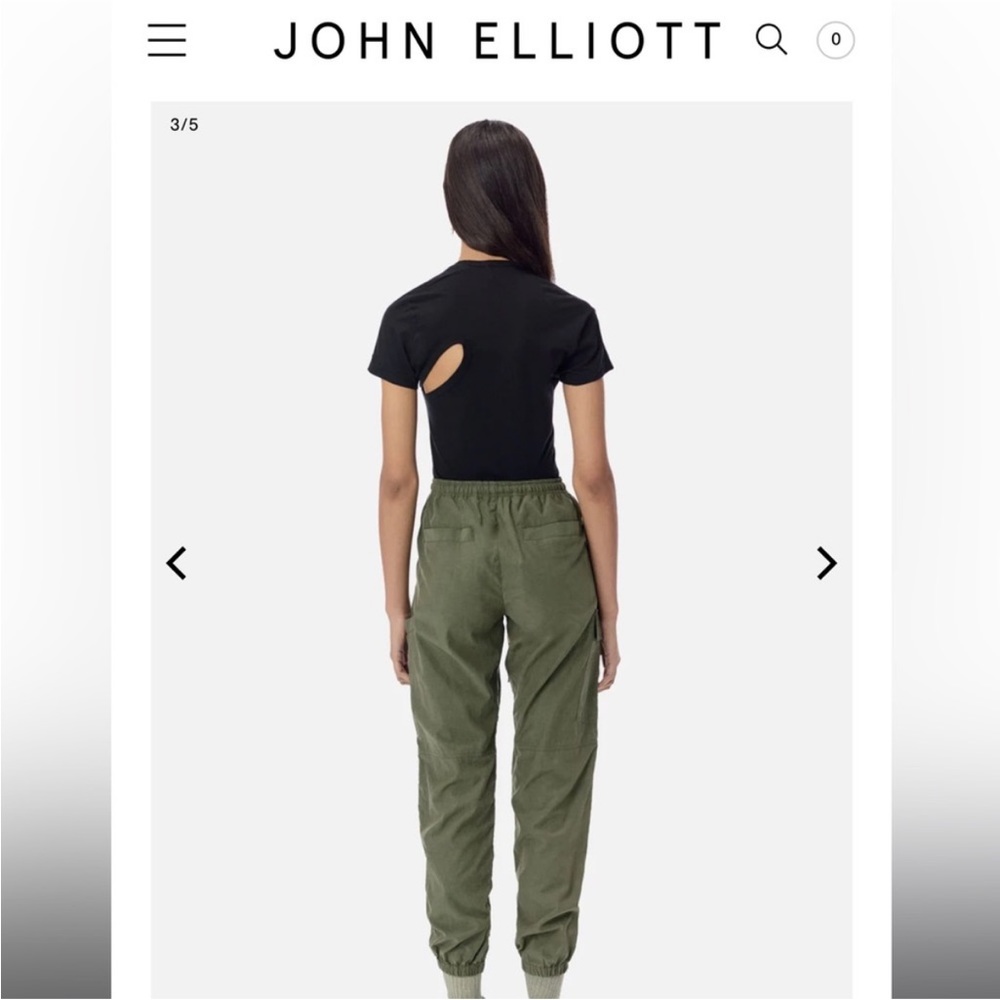 NWT John Elliot Supima asymmetrical Tee. Size: XS/0. Excellent condition - Picture 3 of 15